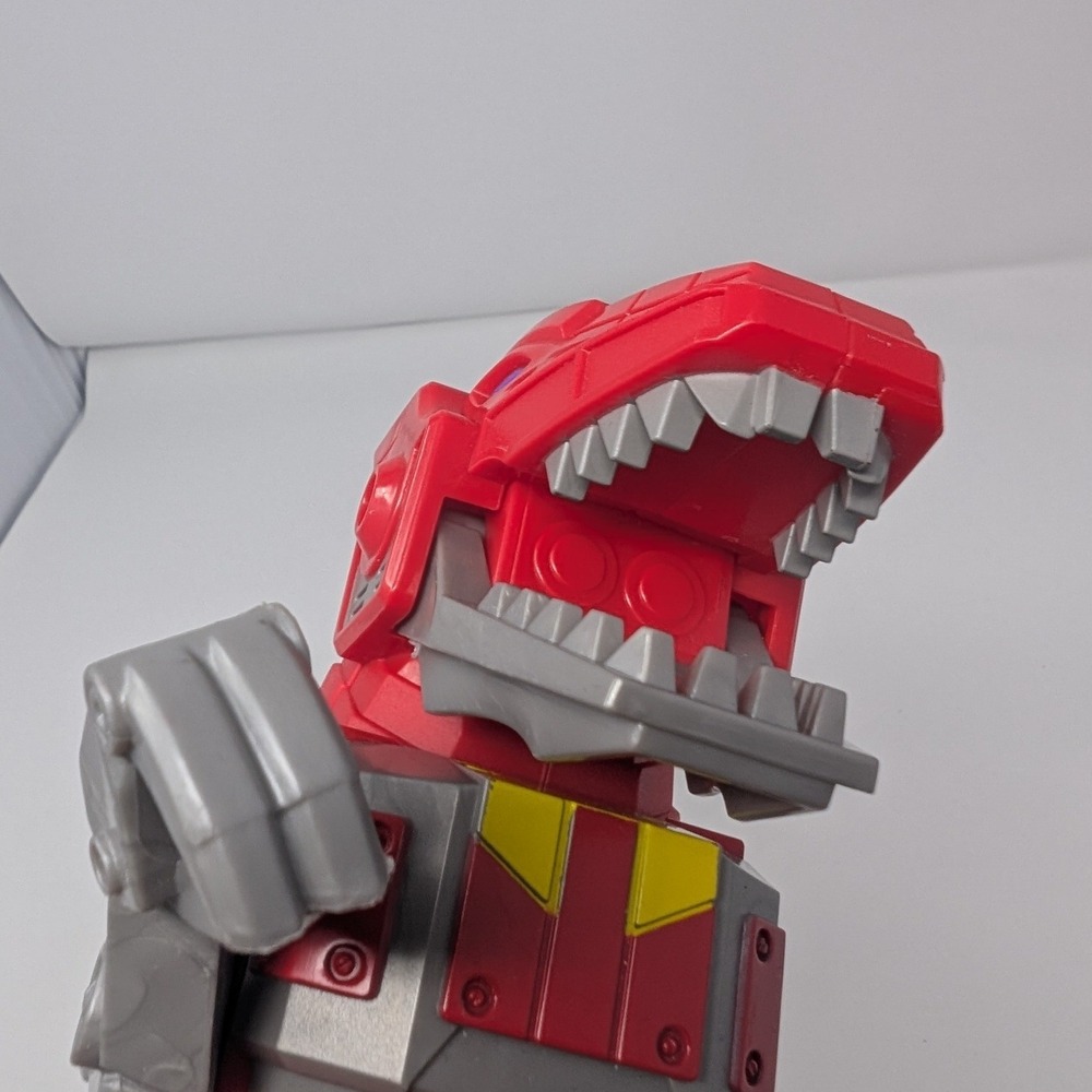 Mattel Power Rangers Dino Charge Red T-Rex Zord Action Figure CJP64 2015 Robot - Picture 7 of 14